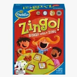 Zingo Card Game Kids Ages 4+ Learn Read Spell Words Image Word Recognition